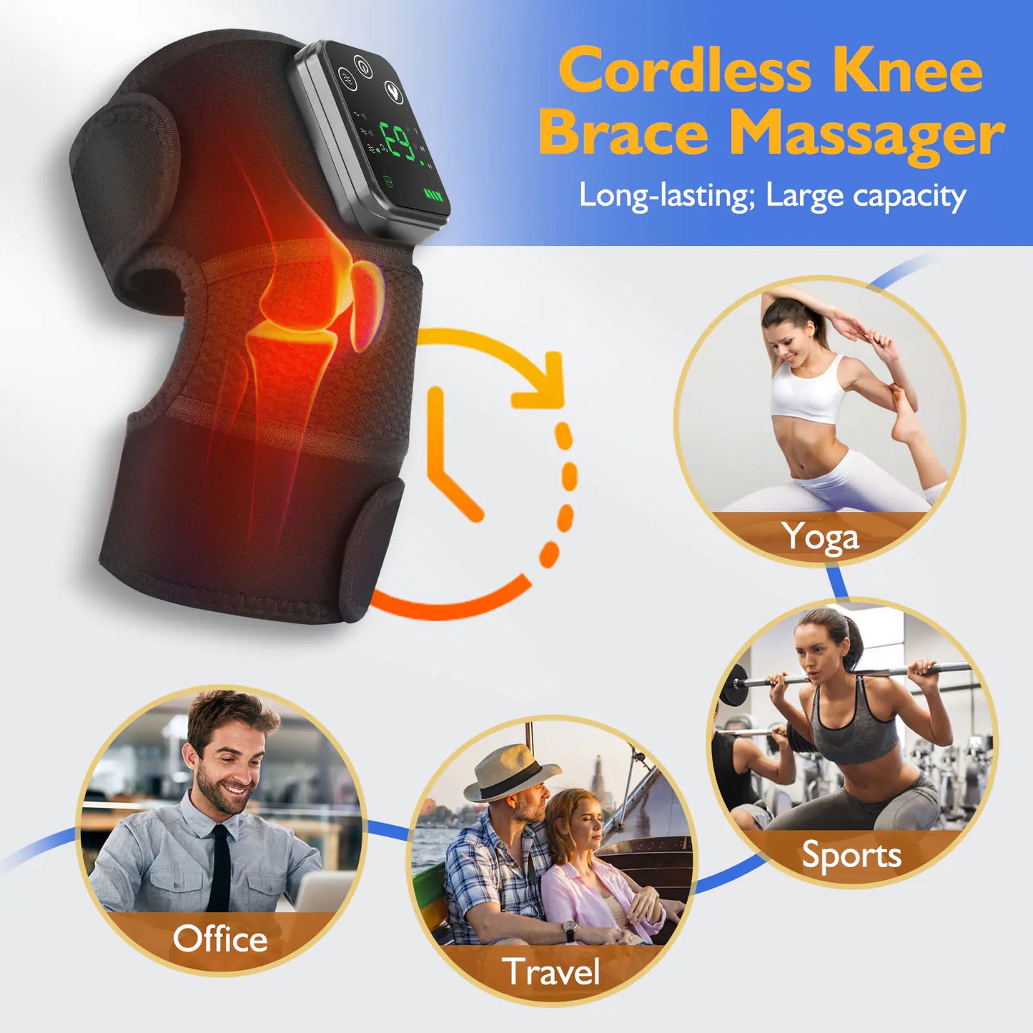 KNEE MASSAGE BRACE